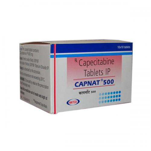 卡培他滨片(希罗达)500mg*100片 Capecitabine Tablet IP 500mg Capnat 
